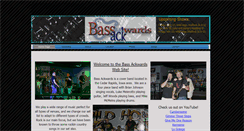 Desktop Screenshot of bassackwardsband.com